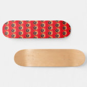 Scarlet Red Tulip Skateboard (Horizontaal)