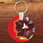 Scarlet Red Tulip Sleutelhanger (Voorkant)