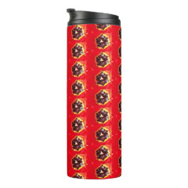 Scarlet Red Tulip Thermosbeker