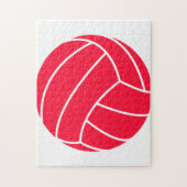 Scarlet Red Volleyball Legpuzzel (Verticaal)