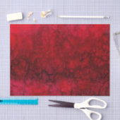 'Scarlet' Rode zijde Abstract Tissuepapier (Craft)