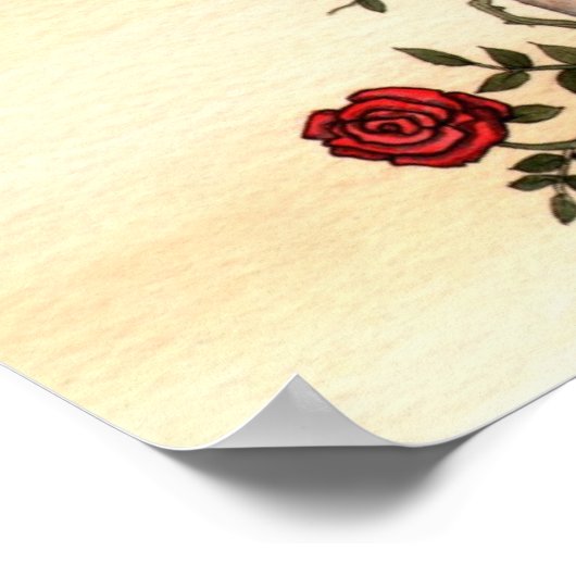 Scarlet Roos Fairy Fantasy Art Poster (Hoek)