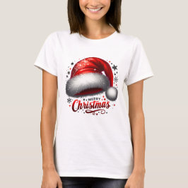 Scarlet Santa Hat Glow T-shirt