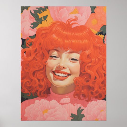 Scarlet Serenity Poster (Voorkant)