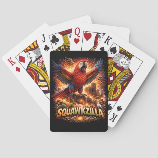 Scarlet Siege Pokerkaarten (Achterkant)