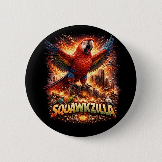 Scarlet Siege Ronde Button 5,7 Cm (Voorkant)
