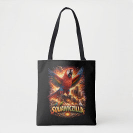 Scarlet Siege Tote Bag