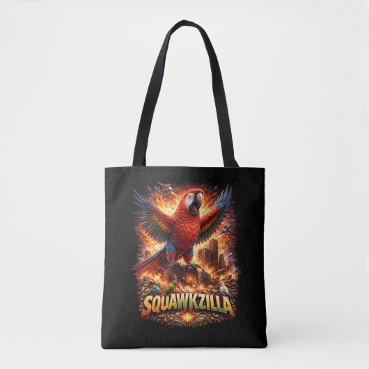 Scarlet Siege Tote Bag (Voorkant)