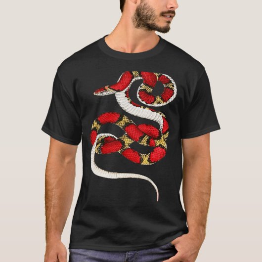 Scarlet Snake Portret T-shirt (Voorkant)