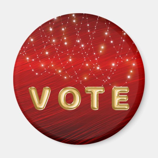 Scarlet Starlight Cascade Vote Magneet (Voorkant)