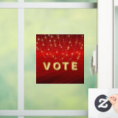 Scarlet Starlight Cascade Vote Raamsticker (Huis)