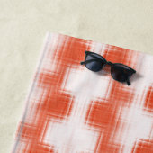 Scarlet Stencils Strandlaken (In situ)