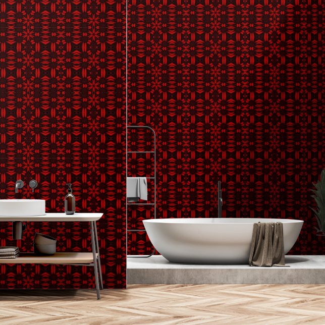 Scarlet Summer Behang (Badkamer)
