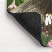 Scarlet Swallowtail Butterfly Macro Mousepad Muismat (Hoek)