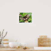 Scarlet Swallowtail Butterfly Macro Print (Keuken)