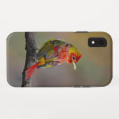 Scarlet Tanager Molting - Originele foto Case-Mate iPhone Case (Achterkant (horizontaal))