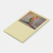 Scarlet Tanager Molting - Originele foto Post-it® Notes (Schuin)