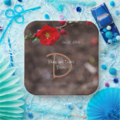 Scarlet Top Trouwpapier Borden Papieren Bordje (Feest)