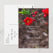 Scarlet Top Wedding Briefkaart (Voorkant / Achterkant)