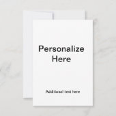 Scarlet Vega Showdown Bedankkaart (Achterkant)