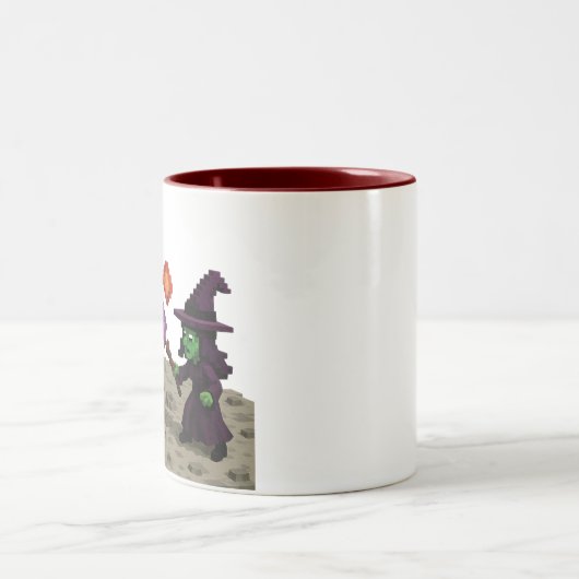 Scarlet Vega Showdown Tweekleurige Koffiemok (Center)