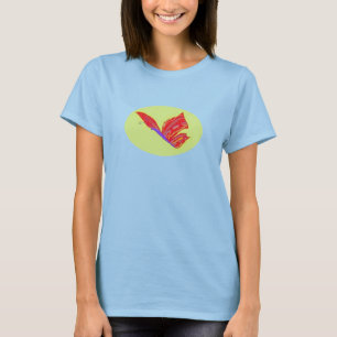 Scarlet-vlucht - shirt