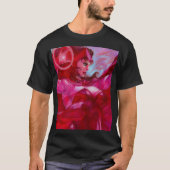 Scarlet Witch beroemd gemaakt door Wanda Maximoff T-shirt (Voorkant)
