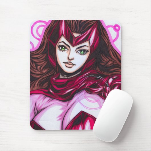 Scarlet Witch ~ Wanda Maximoff Muismat (Met muis)