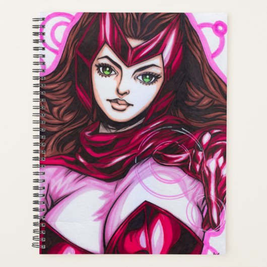 Scarlet Witch ~ Wanda Maximoff Planner (Voorkant)
