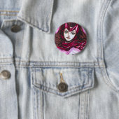 Scarlet Witch ~ Wanda Maximoff Ronde Button 5,7 Cm (In situ)