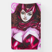 Scarlet Witch ~ Wanda Maximoff Spandoek (Verticaal)