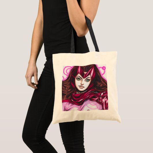 Scarlet Witch ~ Wanda Maximoff Tote Bag (Voorkant (product))