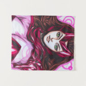 Scarlet Witch ~ Wanda Maximoff Wandkleed (Voorkant (horizontaal))