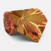 Scarlett Autumn Leaves Stropdas (Opgerold)