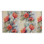 Scarlett poppy set kussensloop (Achterkant-Rechts)