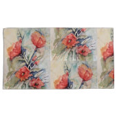 Scarlett poppy set kussensloop (Voorkant-Rechts)