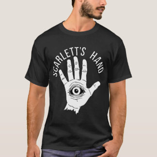Scarlett's hand Logo Black T-Shirt