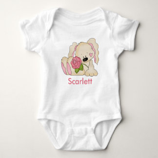 Scarlett's persoonlijke bunny romper