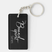 Scarred maar niet Broken Sleutelhanger Black (achterkant)