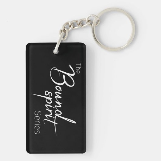 Scarred maar niet Broken Sleutelhanger Black (achterkant)