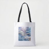 Scars Into Scars - Resilience Affirmation Art Tote Bag (Voorkant)