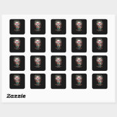 Scars Vierkante Sticker (Vel)