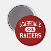 Scarsdale - Raiders - High-Scarsdale New York Magneet (Voorkant / Achterkant)