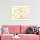 Scarsdale, White Plains, New York Canvas Afdruk (Insitu (Woonkamer))