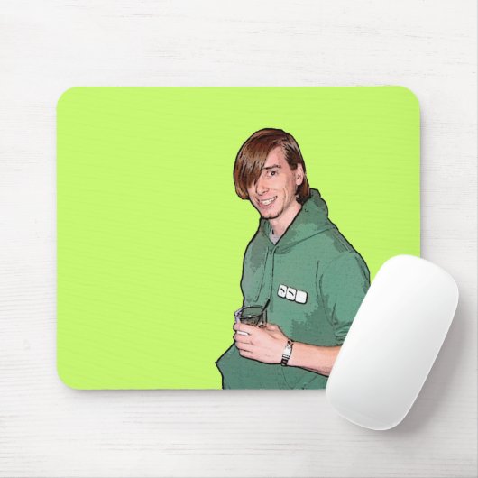 Scary Adam Mousepad Muismat (Met muis)