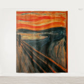 Scary Agonzing Painating Halloween Selfie Backdrop Wandkleed (Voorkant)