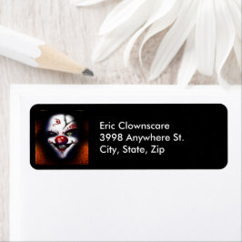 Scary and Wyed Face Clown, ZFJG-adres Etiket