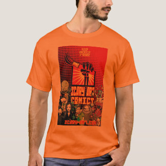 Scary-Art-strips T-shirt