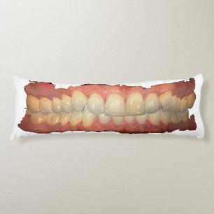 Scary-Ass Teeth Body Pillow Lichaamskussen