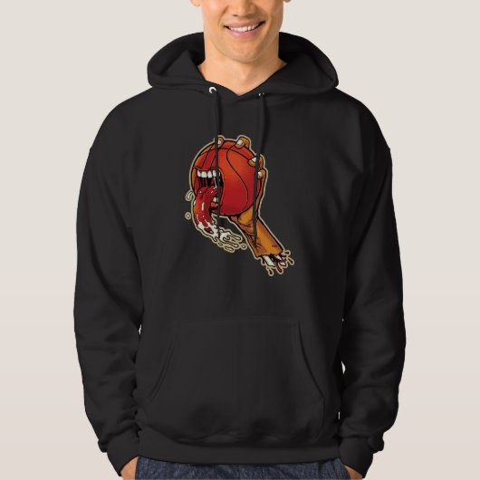 Scary Basketball Hoodie (Voorkant)